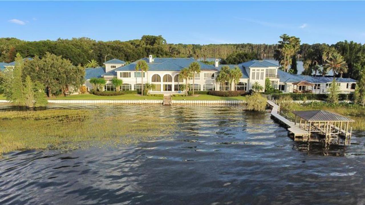 The home is right on the river. Picture: Realtor