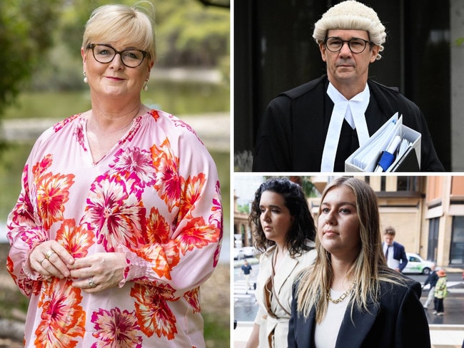 ‘I set about vindicating my reputation, which … was wrongly damaged’: Linda Reynolds on Sunday; Shane Drumgold; Brittany Higgins. Picture: Colin Murty