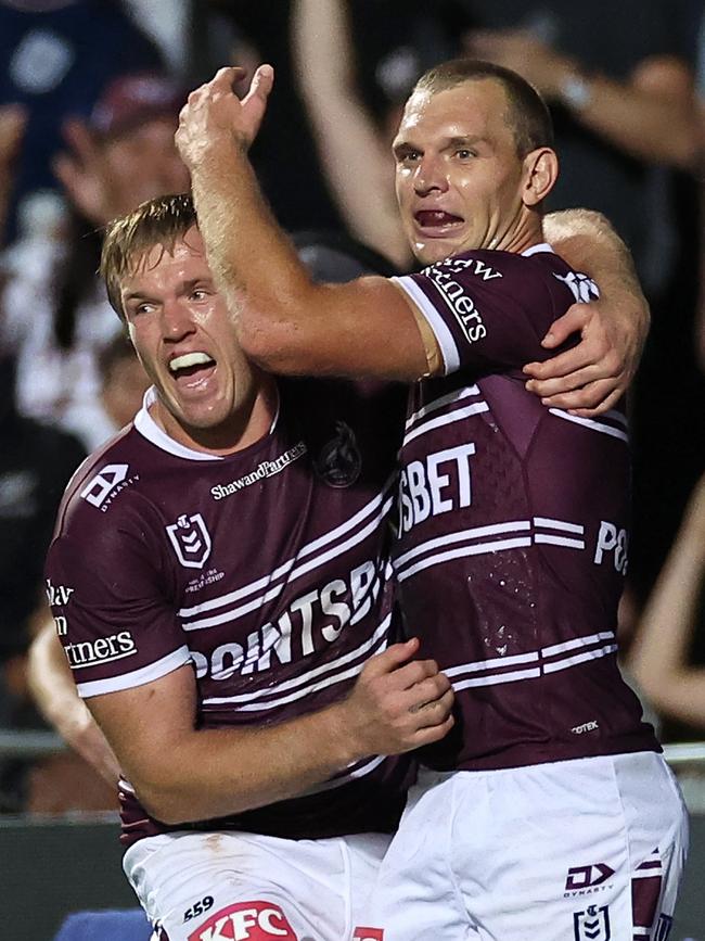 The Sea Eagles are keen to keep both Tom and Jake Trbojevic. (Photo by Cameron Spencer/Getty Images)