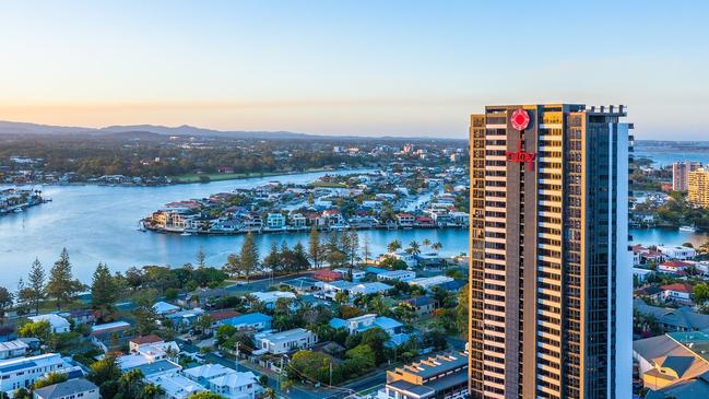 Ruby tower one on the Gold Coast.