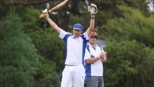 Ben King hit a monster score in the Mornington Peninsula Cricket Association. Photo: Jorja Gay.