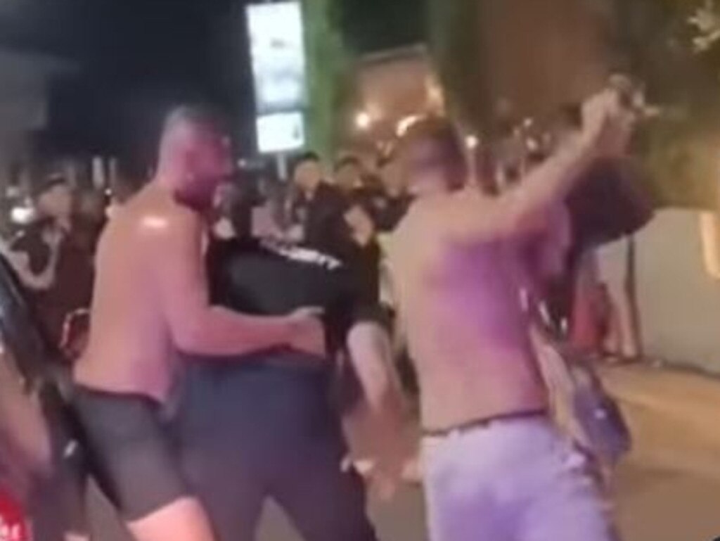 Indonesian police are investigating the fight. Picture: Instagram