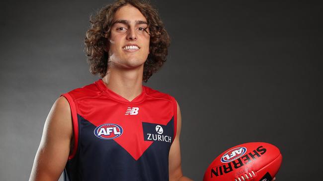 No. 3 draft pick Luke Jackson. Picture: Michael Klein