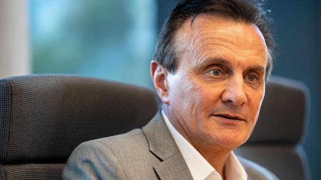 Global CEO of AstraZeneca, Pascal Soriot. Picture By Ryan Osland