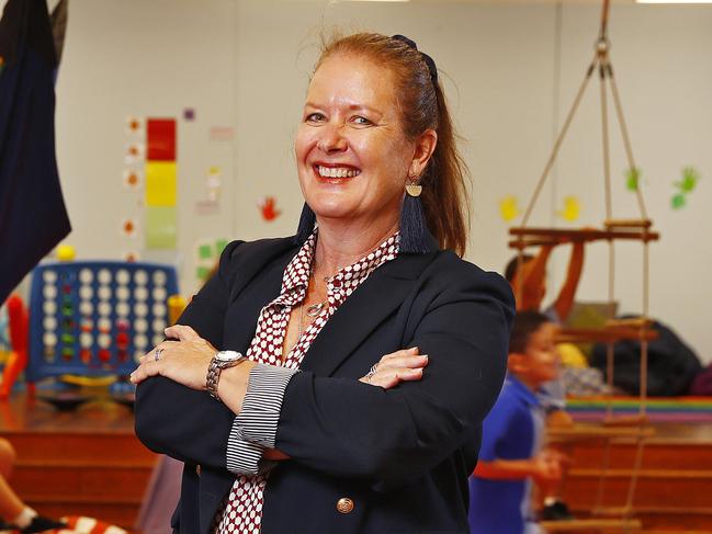 Kerry Weston, Principal at Guilford West Public School has helped to turn around the high rates of suspensions at the school. Picture: Sam Ruttyn