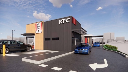 A new KFC has been proposed for Morphett Vale. Picture: Nielsen Architects