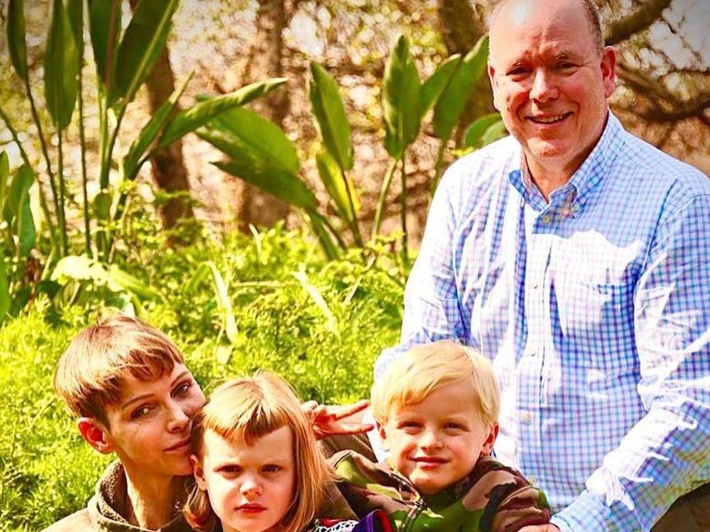 Princess Charlene of Monaco reunited with Prince Albert and kids.