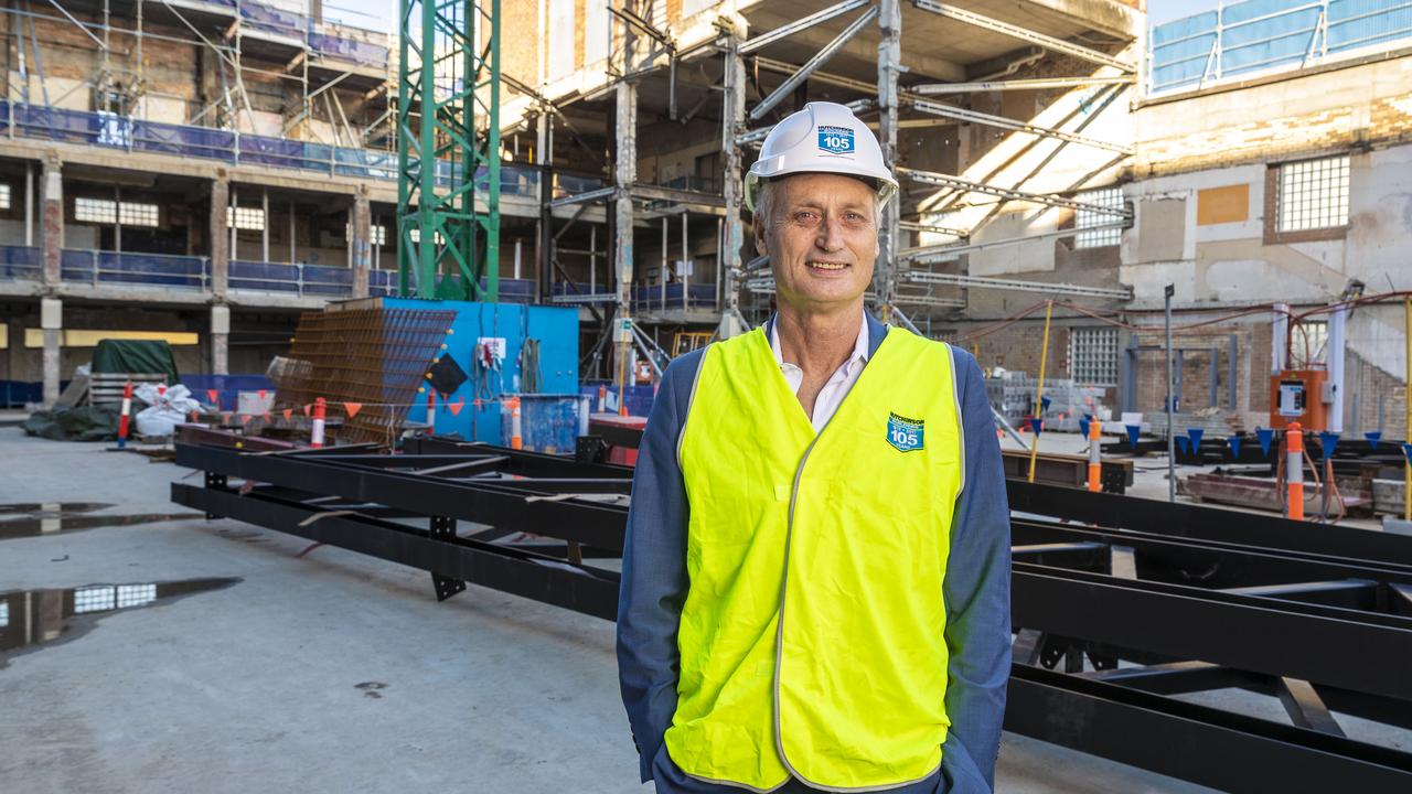 Hutchinson Builders chairman Scott Hutchinson. Picture: Glenn Hunt/The Australian