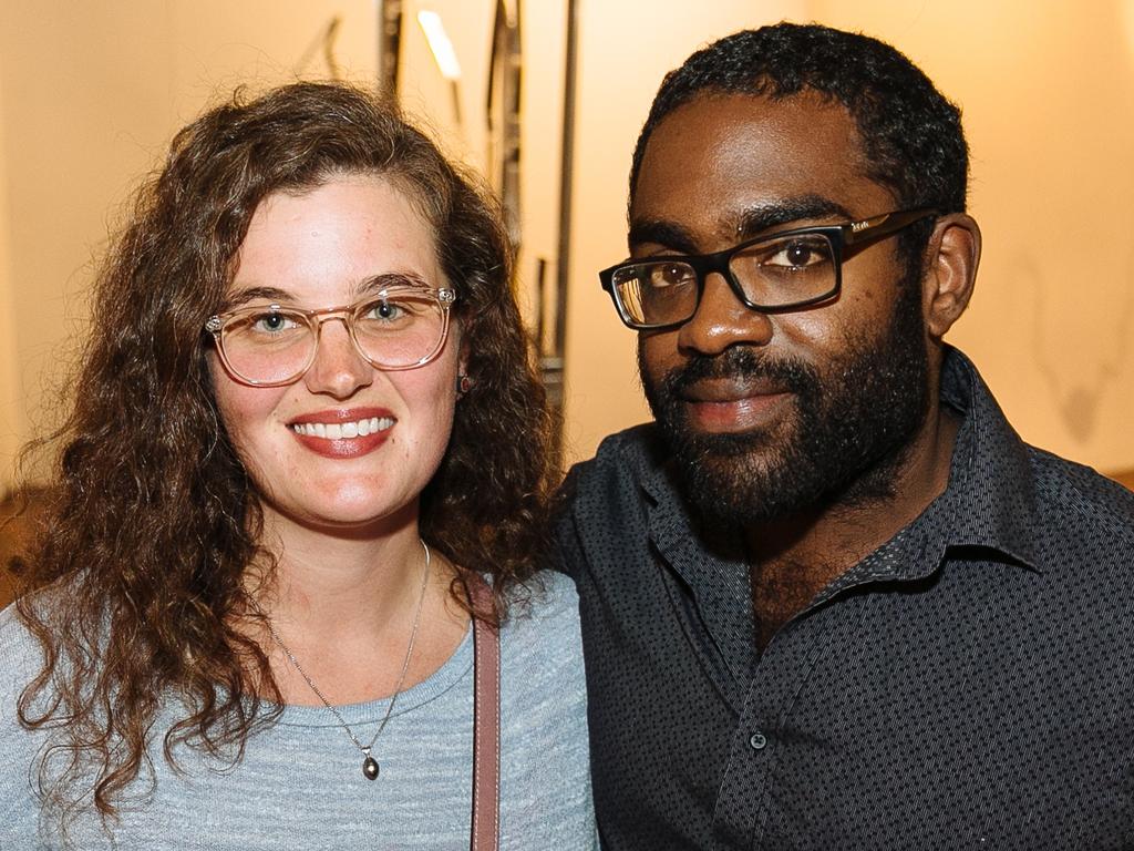 Poppy and Gus Nwosu at the Adelaide Festival Awards for Literature 2018. Picture: Andre Castellucci