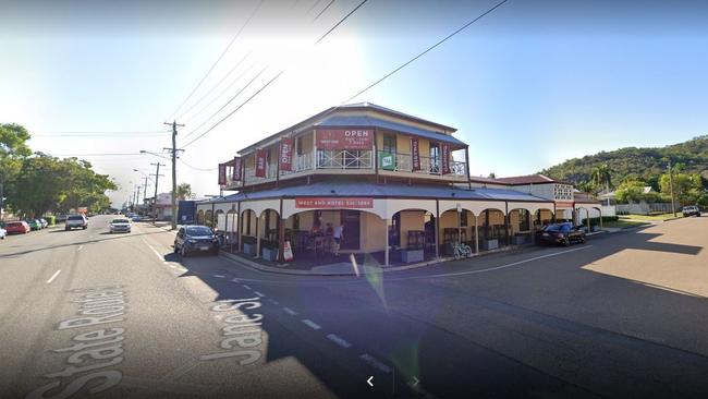 The West End Hotel, where a taxi driver fought back when his passenger attempted to rob him armed with a knife.