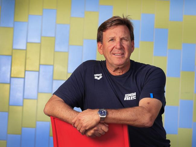 Australian swim coach Michael Kohl at the Gold Coast Aquatic Centre, Southport. Picture: Adam Head