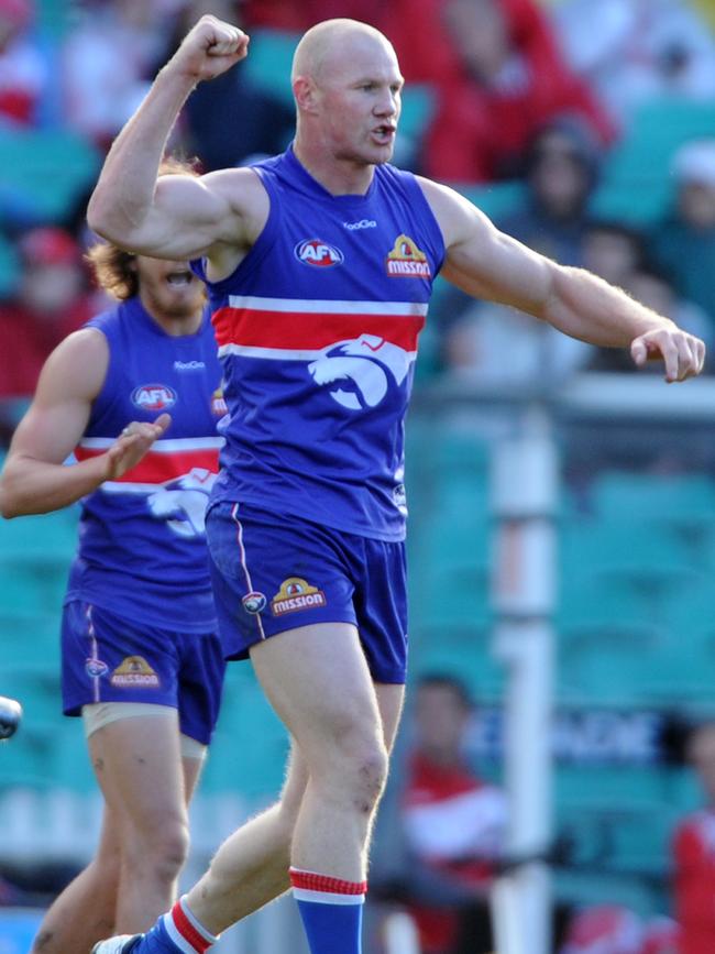 Barry Hall as a Bulldog.
