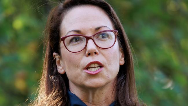 Attorney-General Jaclyn Symes is backing Jacinta Allan for the top job. Picture: David Geraghty