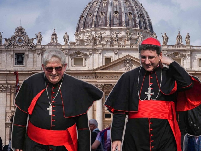 Cardinals and St Peter's Basilica