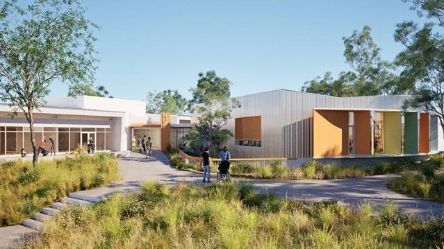 The library upgrade is one of three projects planned for Mt Druitt. Picture: Blacktown Council/Supplied