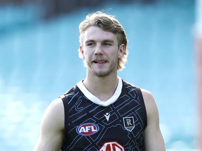 Jason Horne-Francis during Port AdelaideÃs captainÃs run at the SCG on September 19, 2024. Photo by Phil Hillyard(Image Supplied for Editorial Use only - **NO ON SALES** - Â©Phil Hillyard )