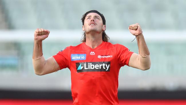 Evans while playing for the Melbourne Renegades. (Photo by Mike Owen/Getty Images)