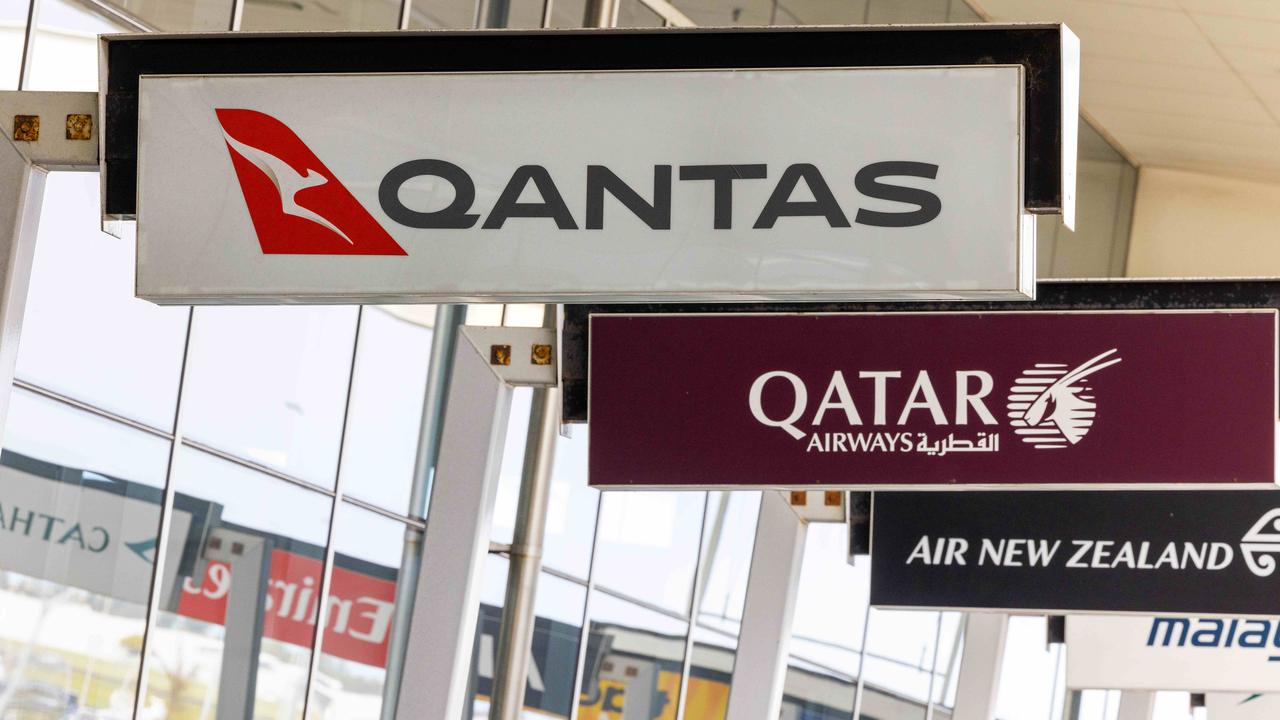 A government decision to block more Qatar flight into Australia has been slammed as a move to protect Qantas from competition. Picture: NCA NewsWire / Emma Brasier