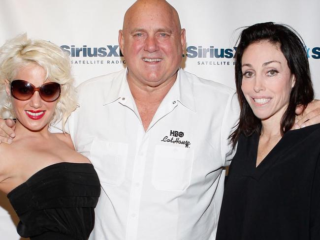 NEW YORK, NY - NOVEMBER 16: (L_R) Cami Parker, Dennis Hof, and Heidi Fleiss visit SiriusXM Studio on November 16, 2011 in New York City. (Photo by Cindy Ord/Getty Images)