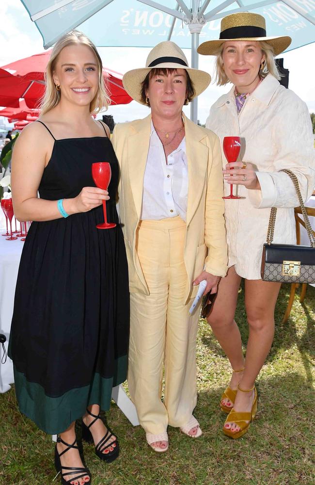 Taylor Spate, Emma Butcher and Chloe Tozer at Coastline BMW Polo by the Sea. Picture: Patrick Woods.