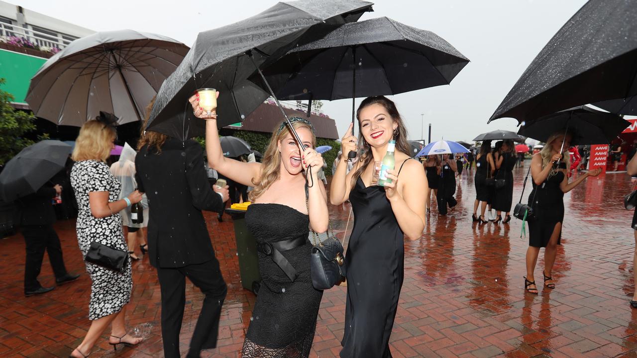 Derby Day at Flemington was no better. Picture: Alex Coppel.