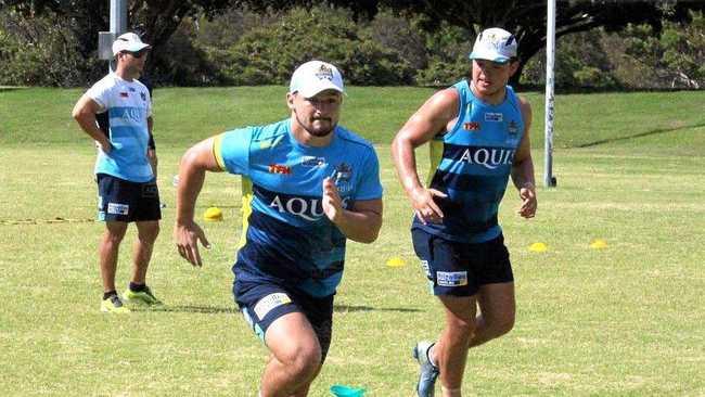 GO TIME: Journeyman Cameron Cullen made his Titans debut against Cronulla on Sunday. Picture: Contributed