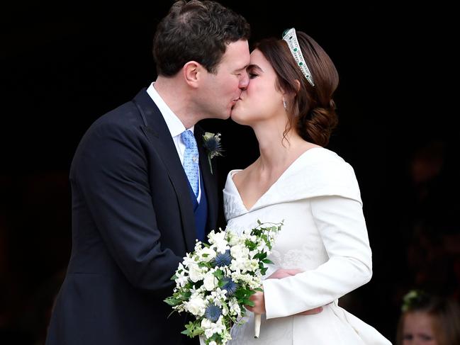 The couple were married at Windsor Castle in 2018. Picture: AFP