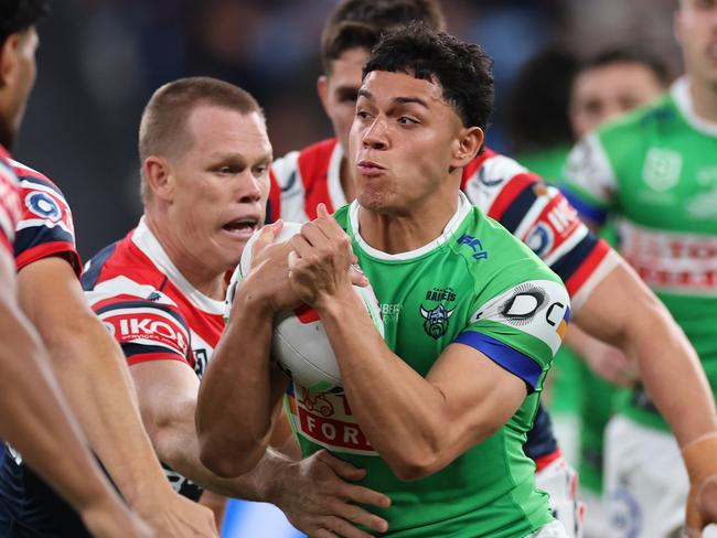 Savelio Tamale has been a star for Canberra this season. Picture: Cameron Spencer/Getty Images