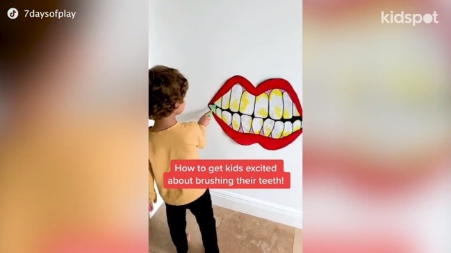 Getting kids excited about brushing their teeth