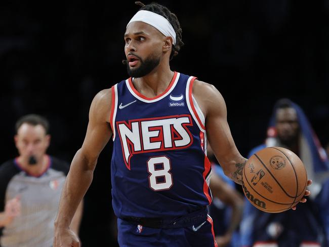 Mills joined the Nets after spending ten years at the San Antonio Spurs, with whom he won the 2014 NBA title. Picture: Sarah Stier / Getty Images / AFP