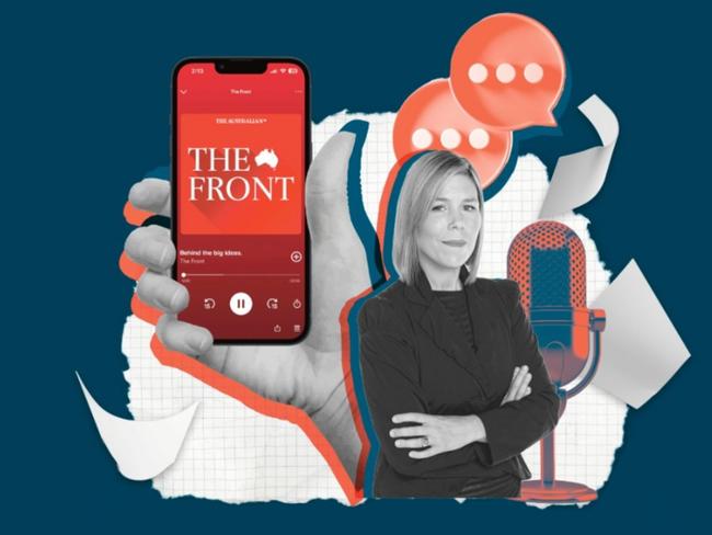Artwork for The Australian's podcast The Front hosted by Claire Harvey.