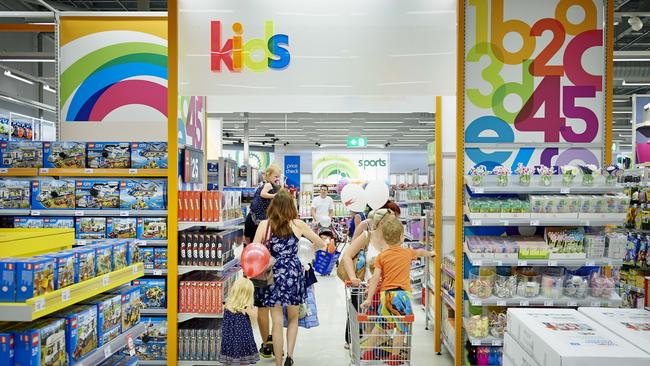 Kmart has enjoyed unprecedented success by targeting families.