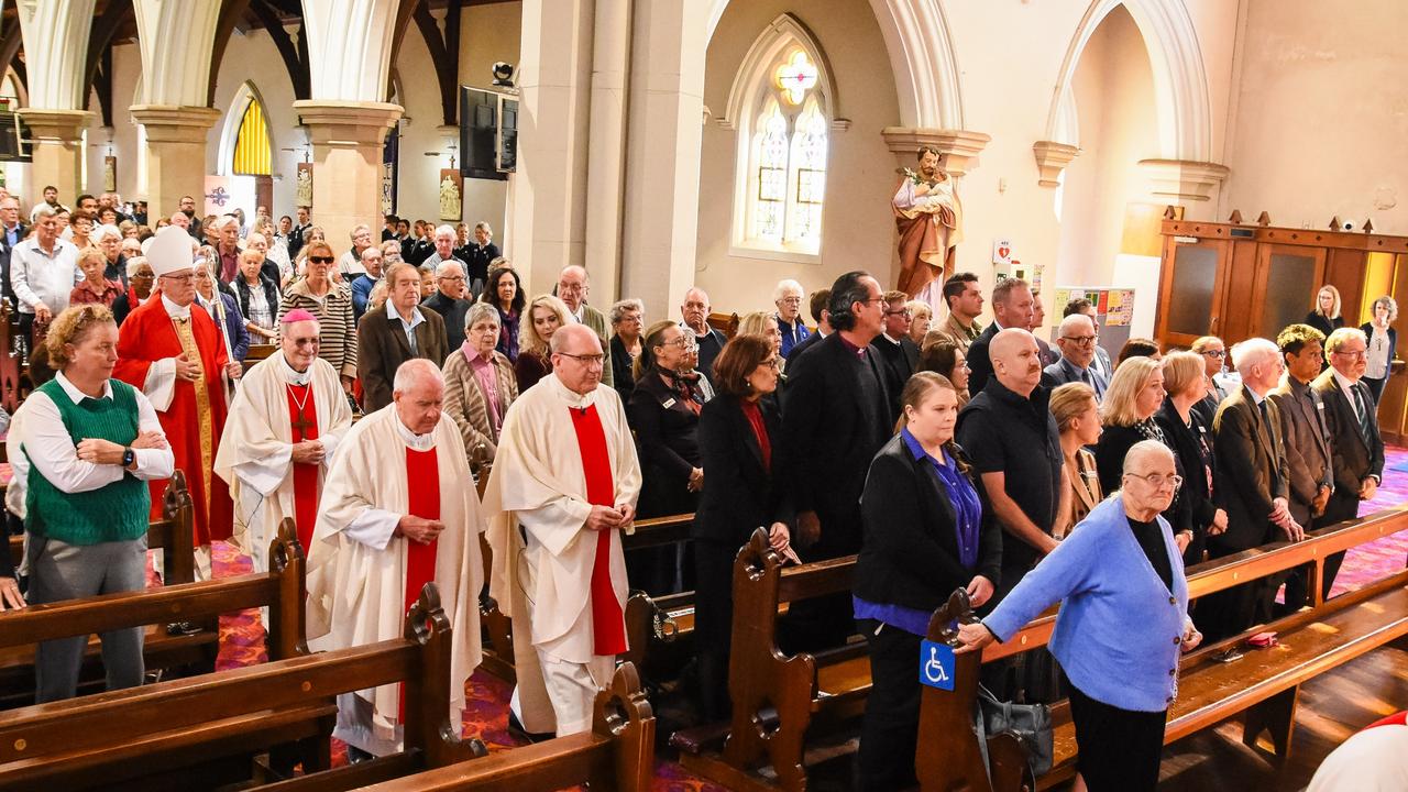 Requiem service held at St Patrick Cathedral for the late Pope Francis.