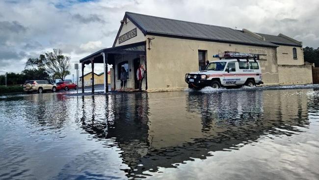 The Victor Harbor region has experienced flooding due to wild weather. Picture: supplied