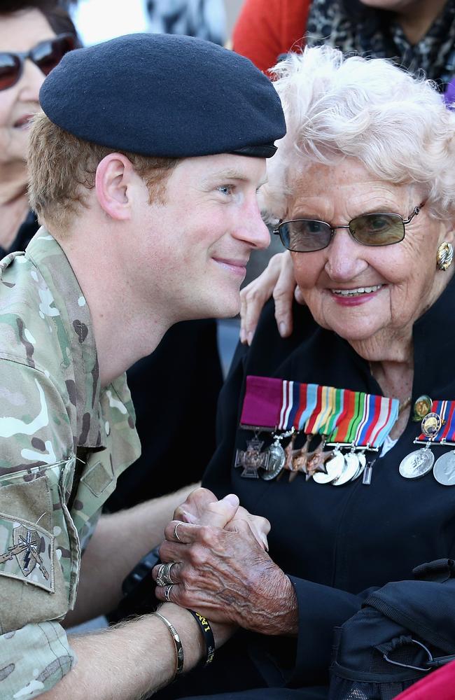 Prince Harry was in the British army for 10 years. Picture: Chris Jackson