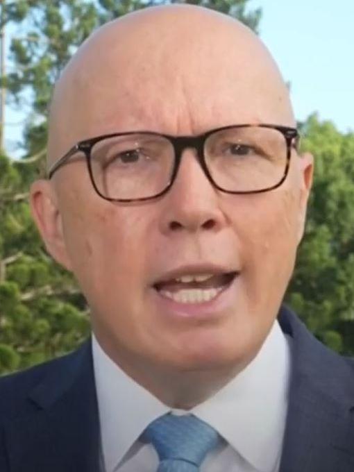 Opposition Leader Peter Dutton. Picture: Sky News