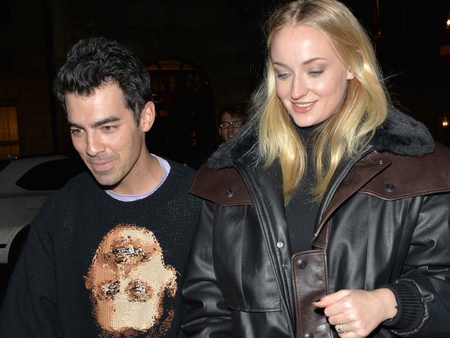 Joe Jonas and Sophie Turner spotted in London last week. Picture: Matrix Pictures