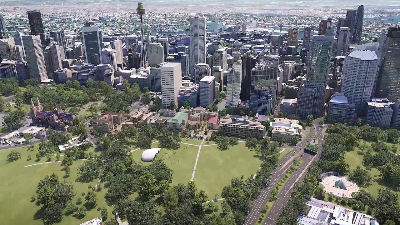 New renders show the proposed Macquarie Street East precinct plans.