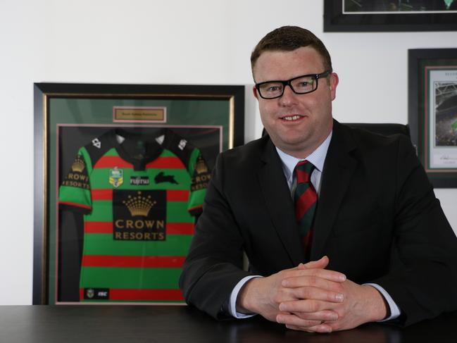 South Sydney Rabbitohs chief executive Blake Solly. Picture: supplied.