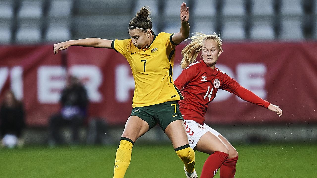 Steph Catley admitted the draw is tricky. (Photo by Jan Christensen / Getty Images)