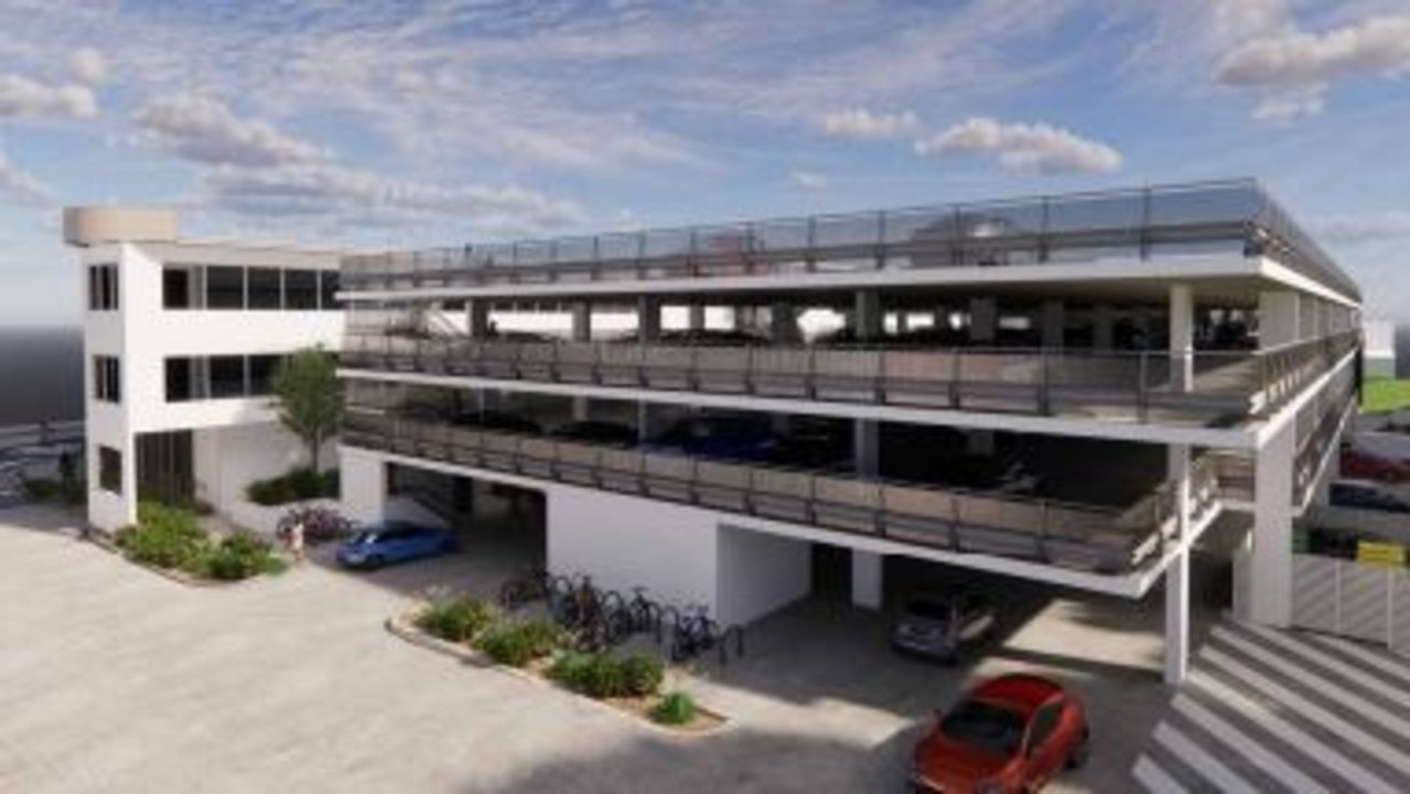 The plans for a commercial precinct, equipped with drive thru space and potential showrooms, would include more than 300 parking spaces, if approved.