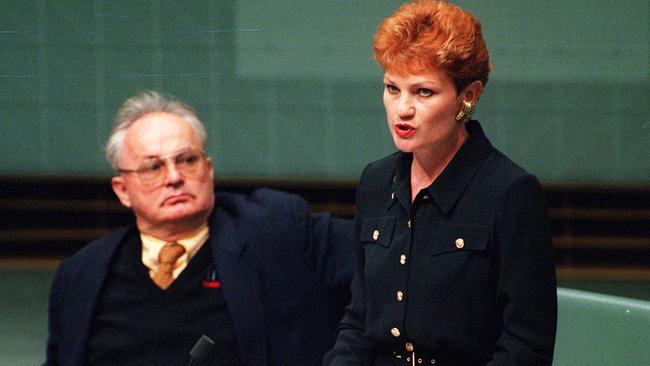 Pauline Hanson, the Independent for Oxley, delivers her maiden speech.