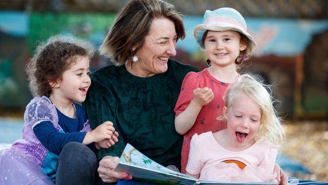 Cheaper childcare is one of the benefits for families in this budget. Picture: Matt Turner