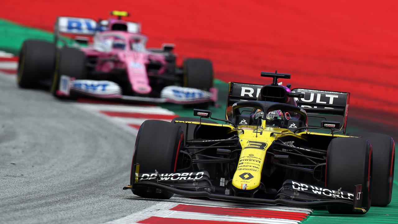 Daniel Ricciardo was left angered by the “desperate” move from Lance Stroll that saw him lose two places late in the Styrian Grand Prix.