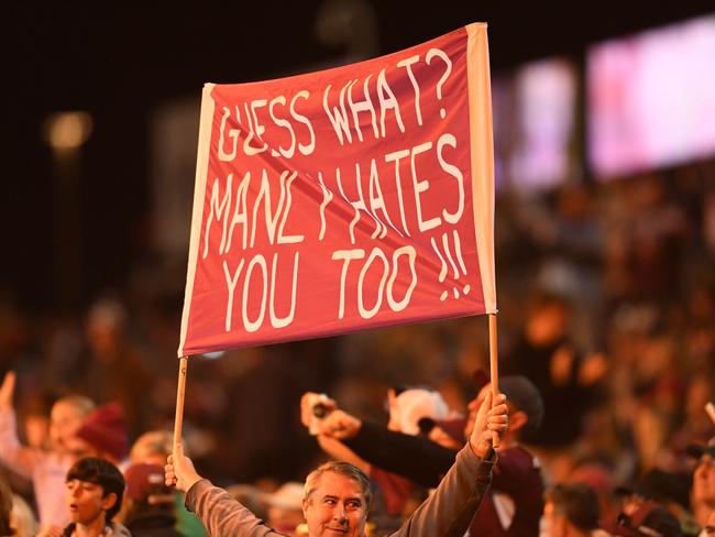 Manly fans. Picture: NRL Imagery