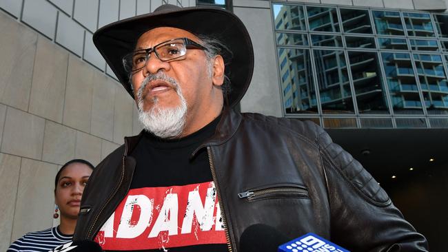 Adrian Burragubba from the Wangan and Jagalingou Family Council. Picture: AAP/Darren England