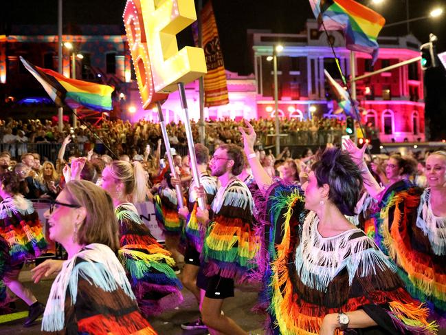 SYDNEY, AUSTRALIA - NCA NewsWire Photos -  MARCH 2, 2024: Sydney Gay and Lesbian Mardi Gras Parade 2024.Picture: NCA NewsWire / Damian Shaw