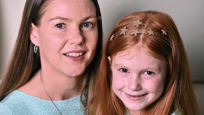 NEW LEASE: Catherine Sly and her daughter Zalia, 7, who has seen tremendous results for her allergy to peanuts. Picture: Cordell Richardson