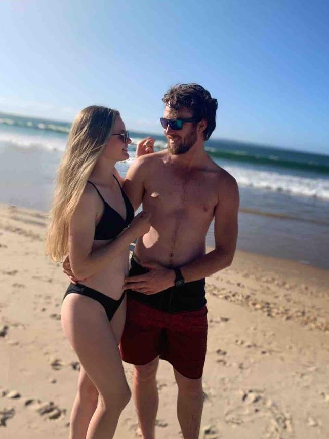 TRIBUTES FLOWING: The Imbil community is rallying behind the family of Jorn Gilbert-Hall, who died after a crash last Thursday. Pictured is Jorn and his girlfriend, Karalee Anderson.