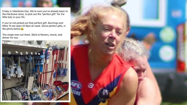 Athlete Cath Quinn was disappointed by a misogynist joke made on a top sports social media page.